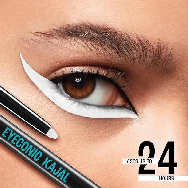 Lakme Eyeconic - White, 0.35 g-3.webp